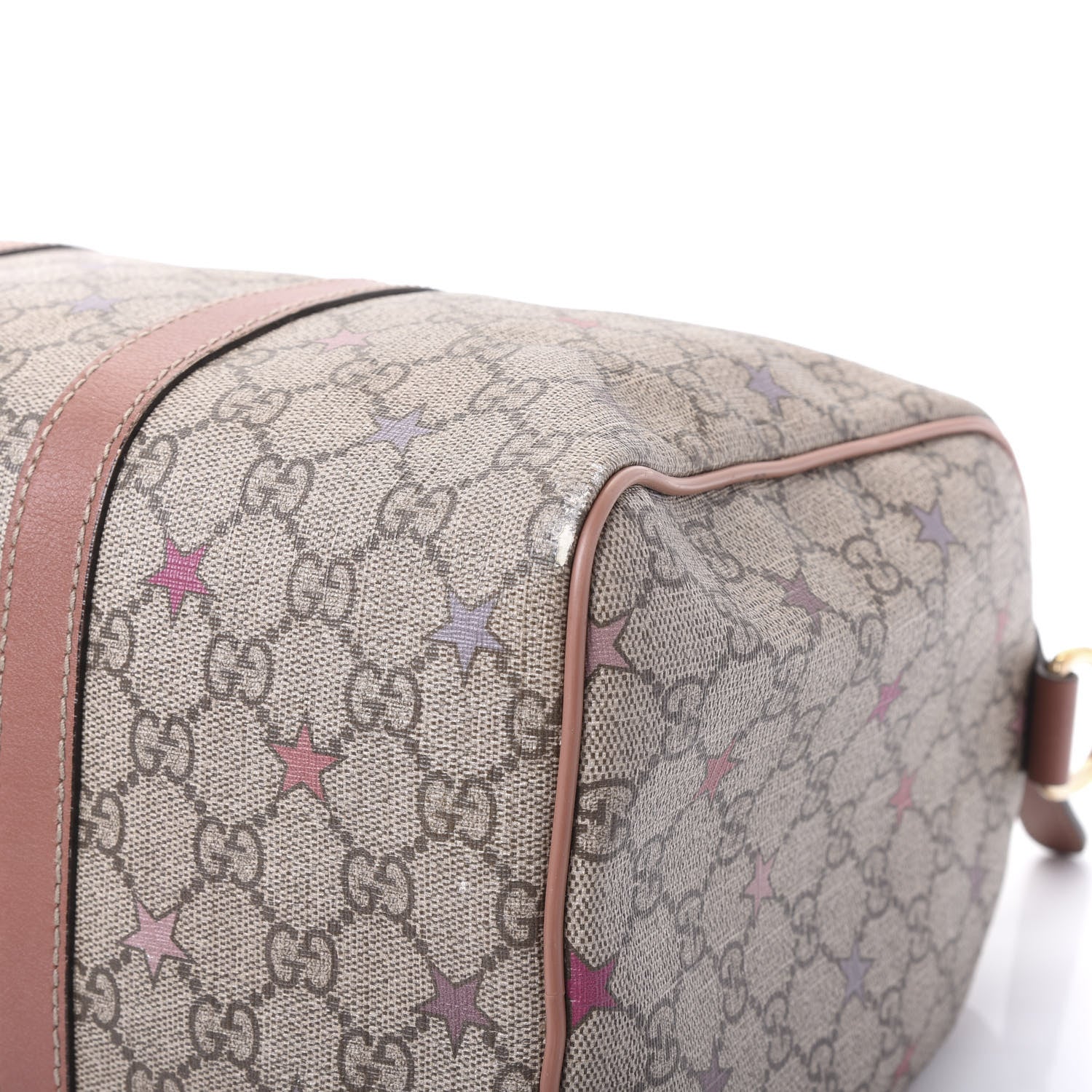 Gucci GG Supreme Stars Medium Joy Boston Pink 8 of 14