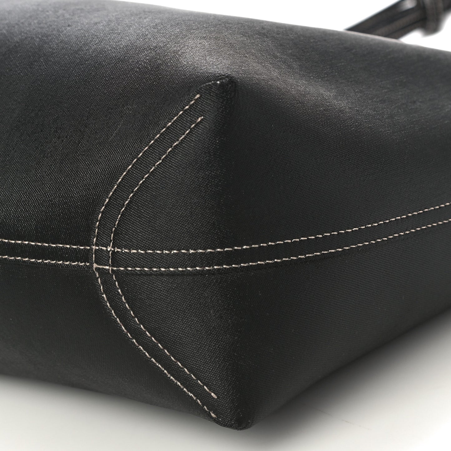 Calfskin GG Supreme Monogram Medium Reversible Tote Black