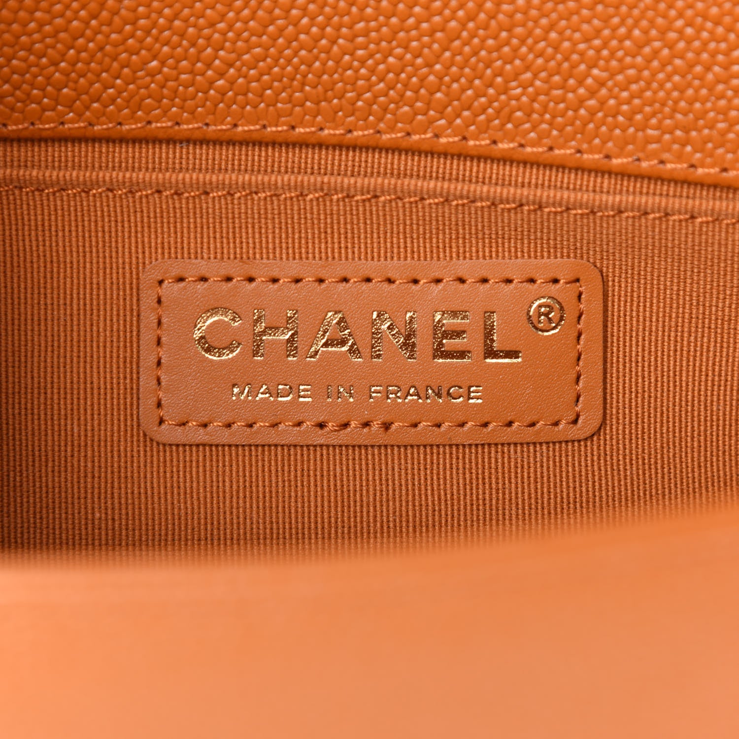 Chanel Caviar Quilted Small Boy Flap Light Brown 6 of 11