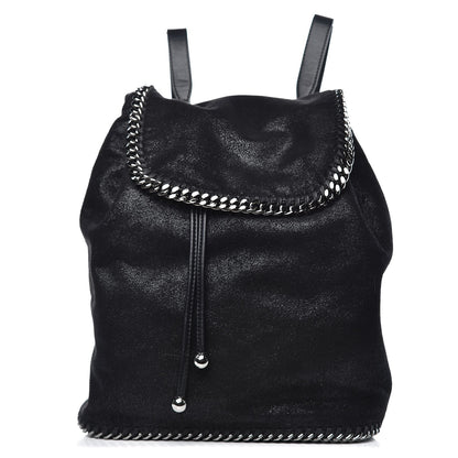 Stella McCartney Shaggy Deer Falabella Backpack Black 1 of 8