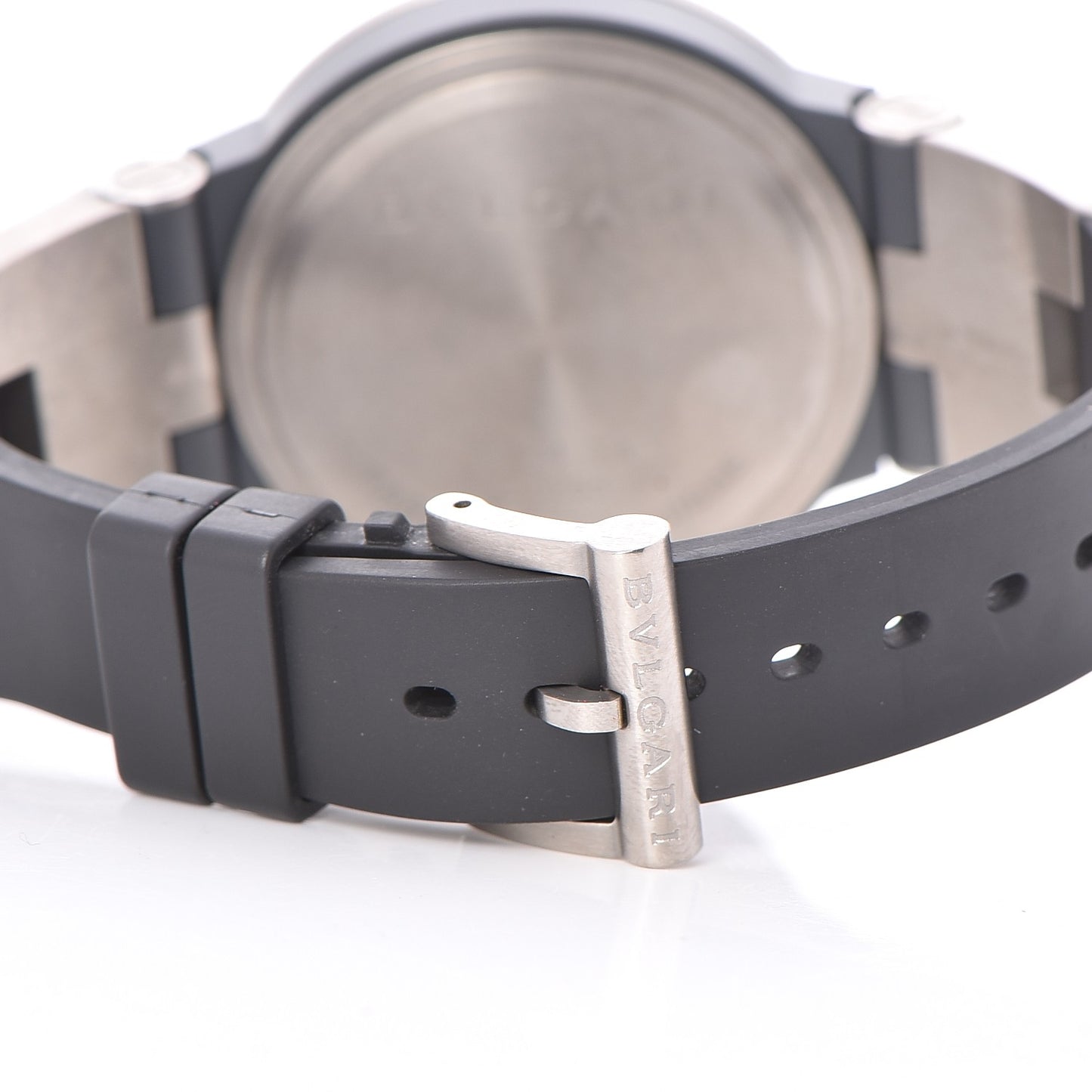 Titanium Rubber 44mm Diagono Automatic Watch Black