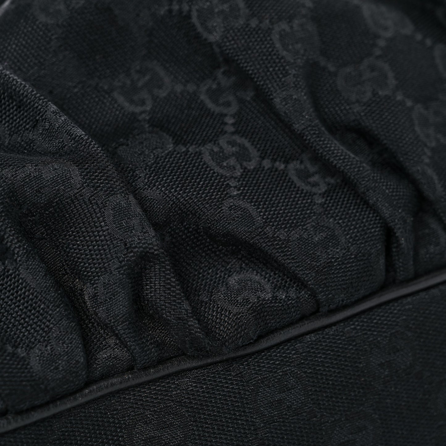 Monogram Large Jockey Hobo Black