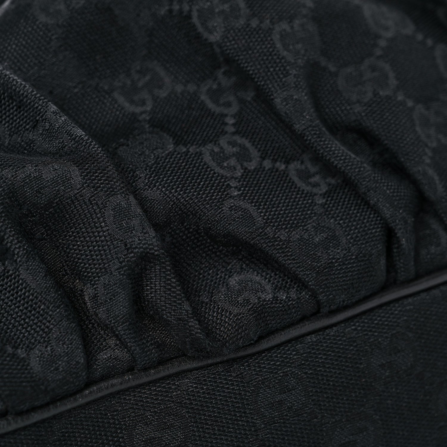 Gucci Monogram Large Jockey Hobo Black 22 of 25