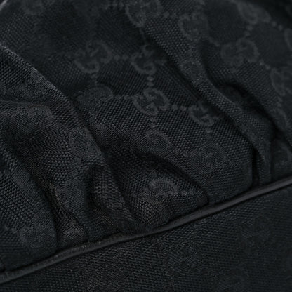 Gucci Monogram Large Jockey Hobo Black 22 of 25