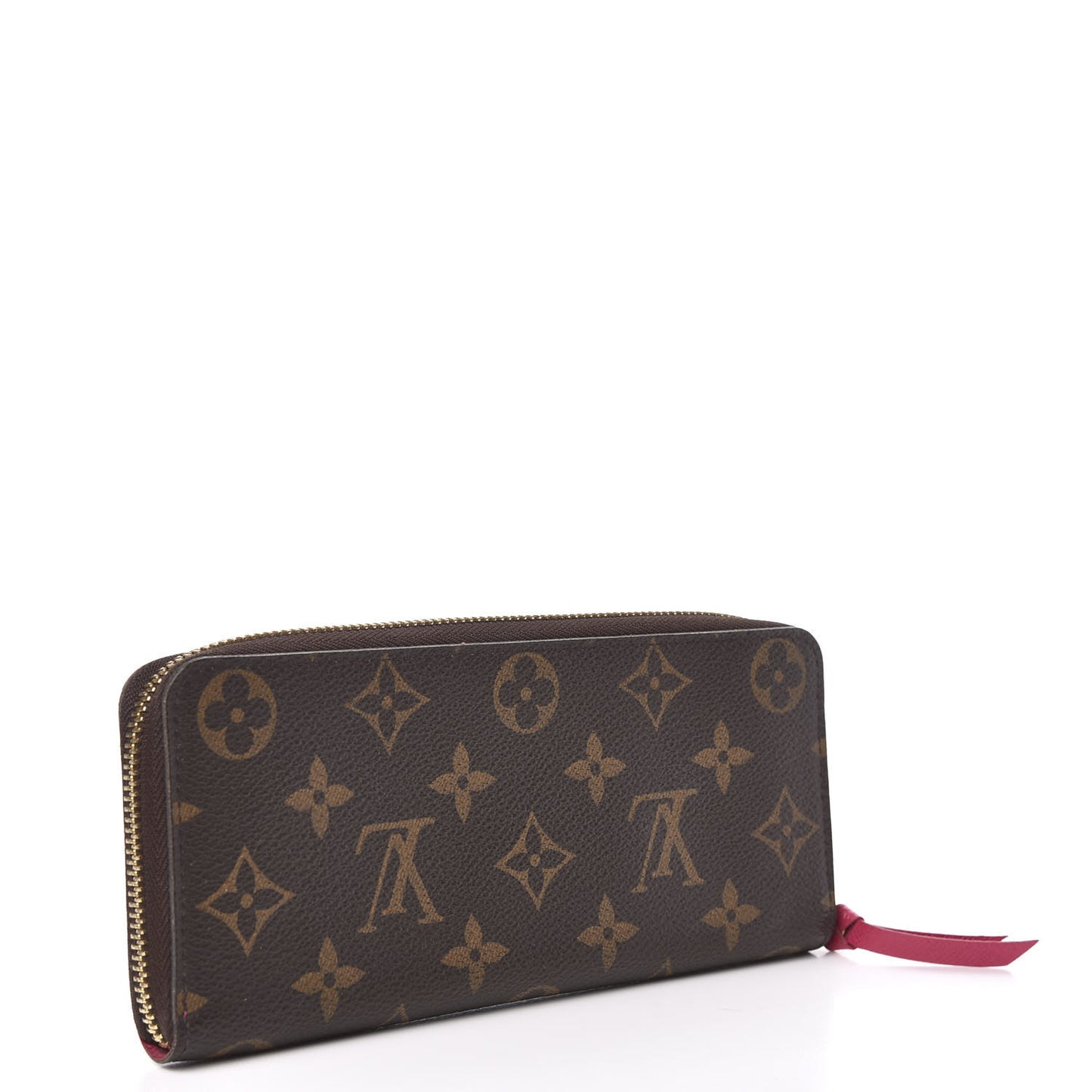 Monogram Clemence Wallet Hot Pink