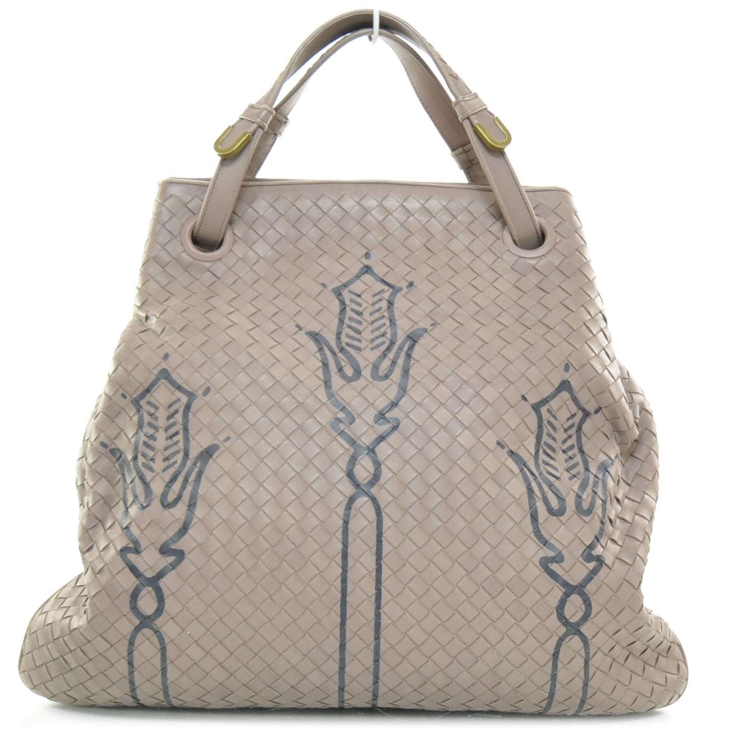 Vitello Shine Tote Fumo