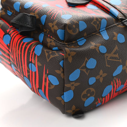 Louis Vuitton Monogram Jungle Dots Palm Springs Backpack PM Coquelicot Denim 8 of 8
