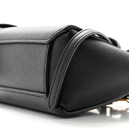 Celine Grained Calfskin Pico Belt Bag Black 10 of 12
