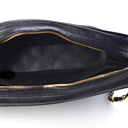 Chanel Lambskin Quilted Camera Case Black 5 of 10