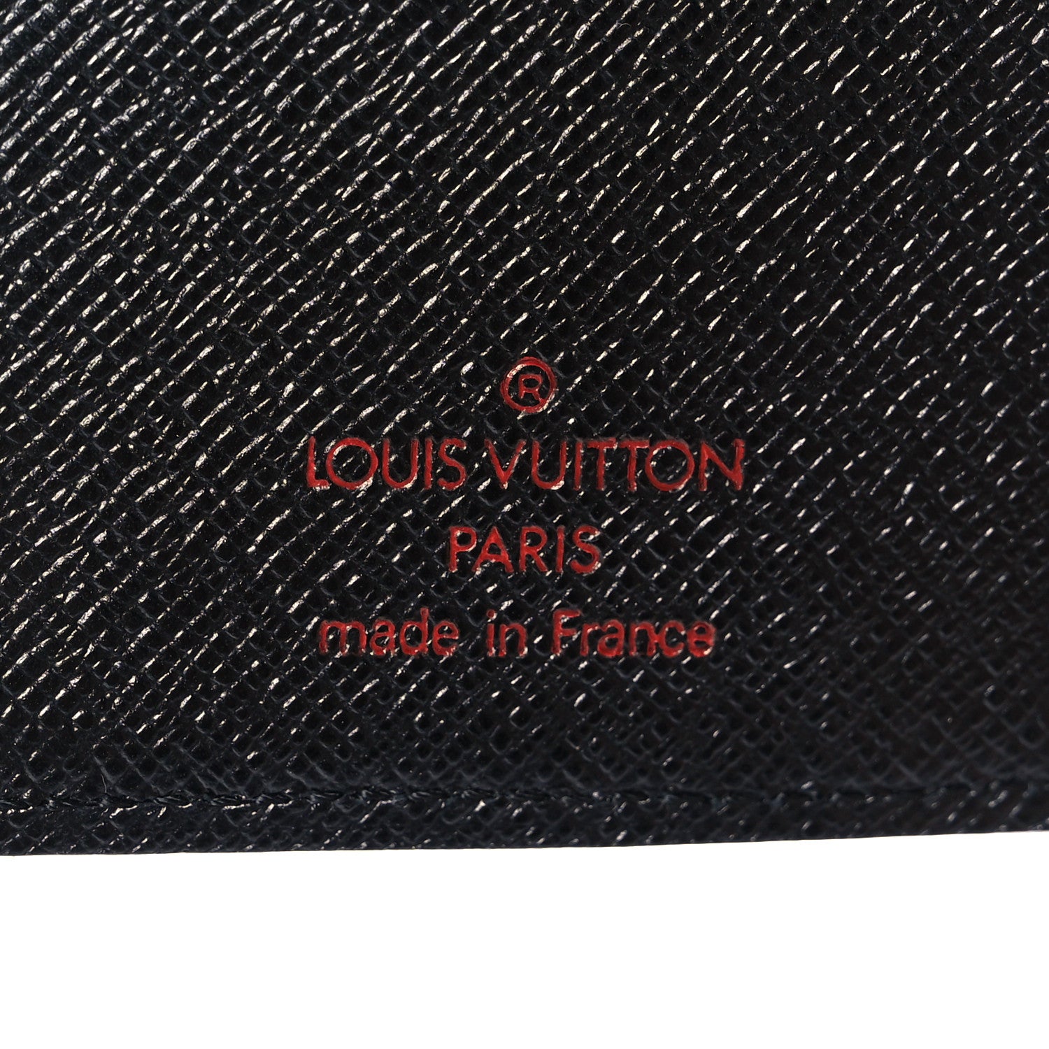 Louis Vuitton Epi Mini Agenda Cover Black 6 of 7