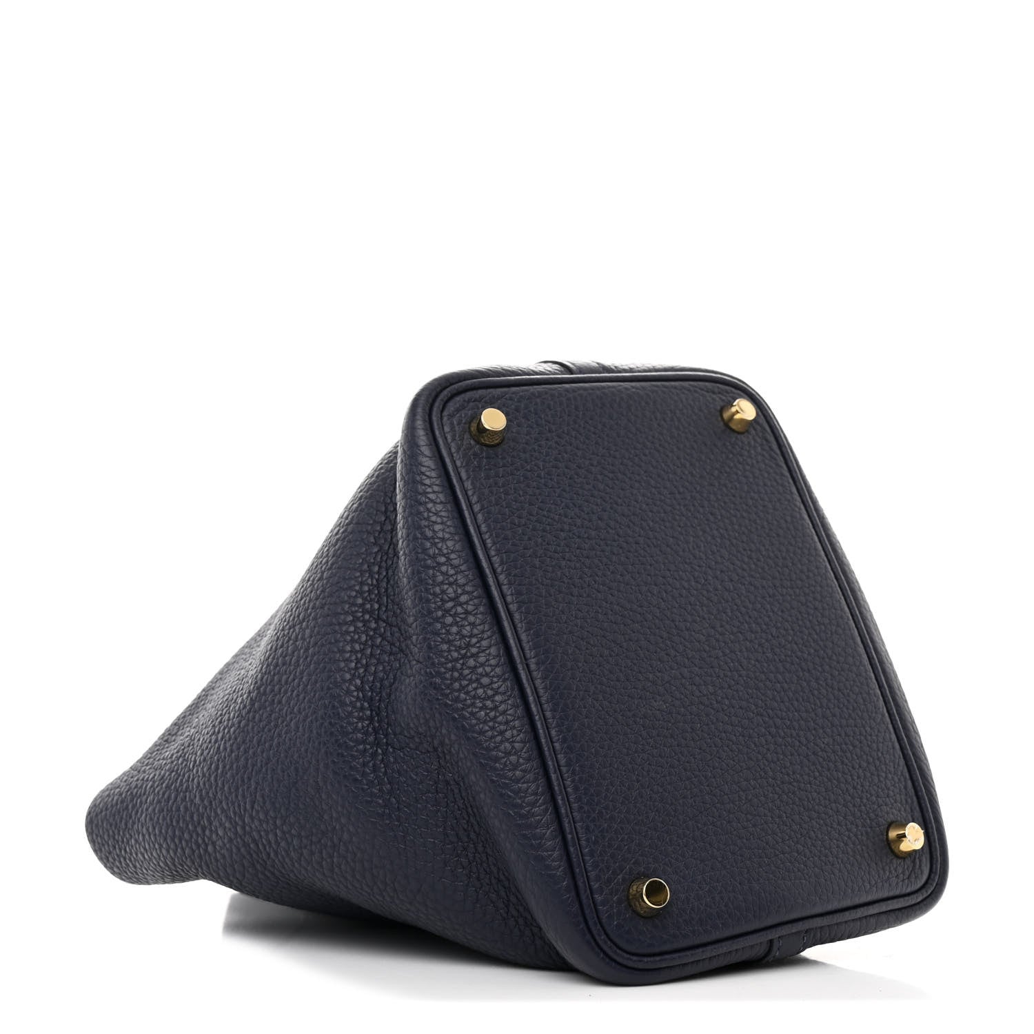 Hermes Taurillon Clemence Picotin Lock 18 PM Bleu Nuit 4 of 13