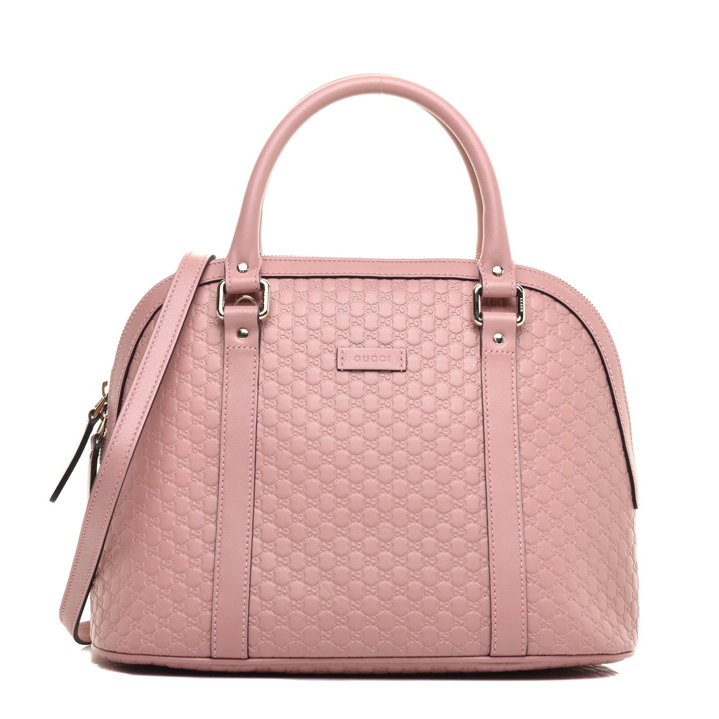 Microguccissima Medium Dome Bag Soft Pink