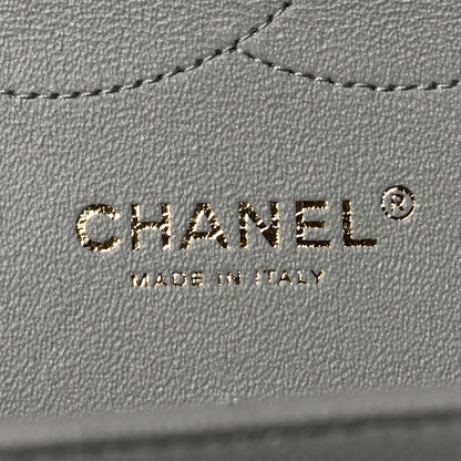 Chanel Caviar Quilted Jumbo Double Flap Grey 6 of 11