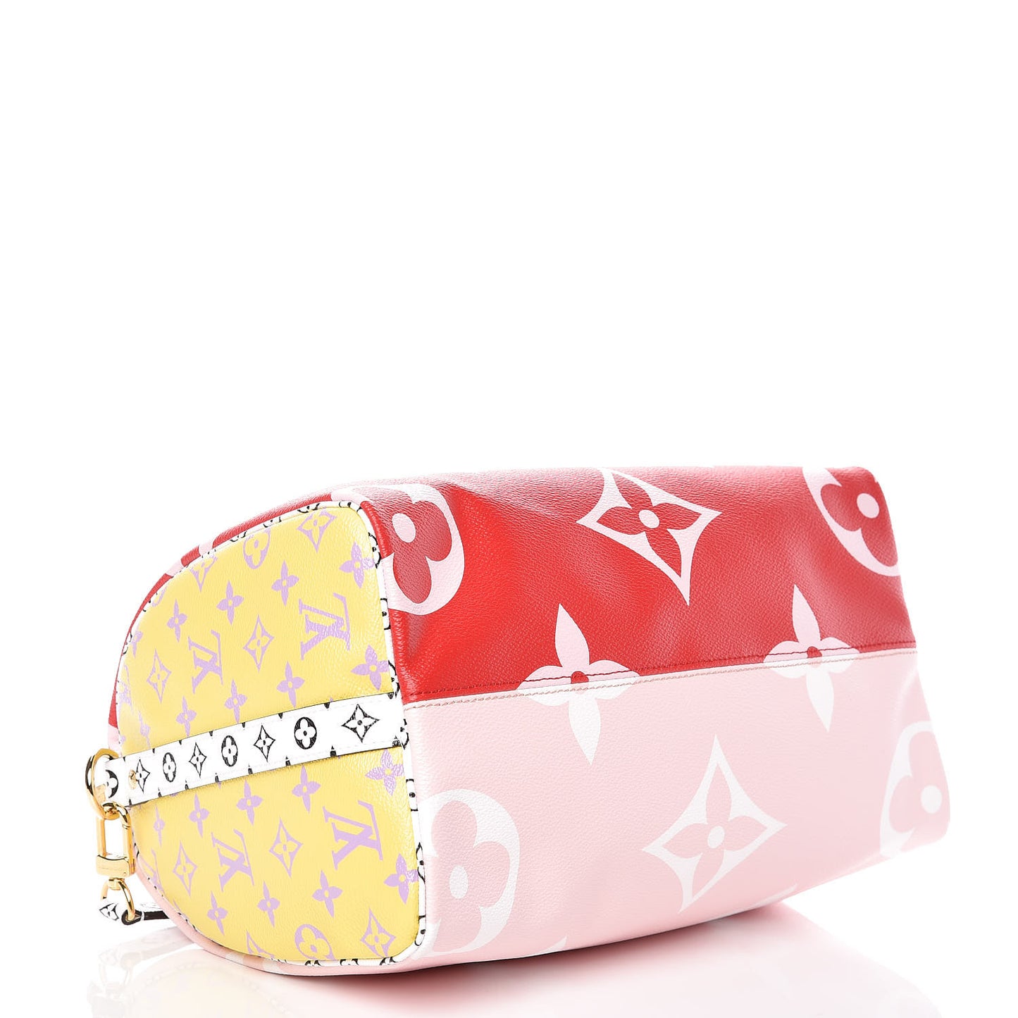 Monogram Giant Speedy Bandouliere 30 Rouge