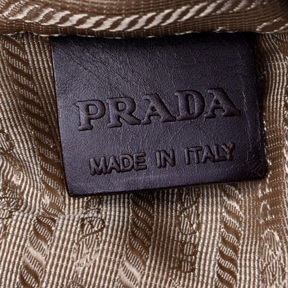 Prada Jacquard Logo Tote Corda Bruciato 7 of 11
