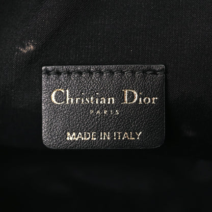 Christian Dior Embroidered Beaded Dream Bucket Bag  Black 5 of 9