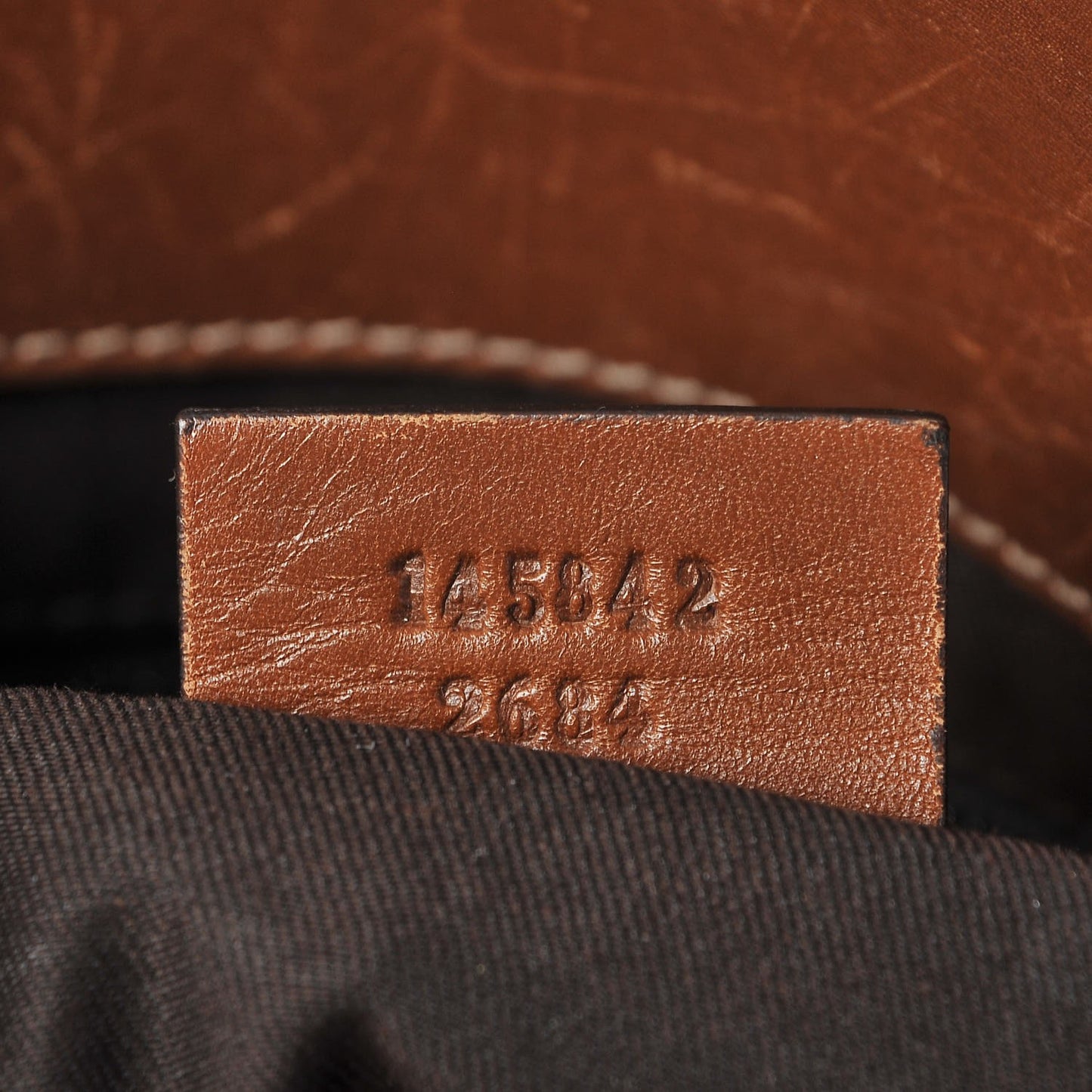 Guccissima Large Tote Brown