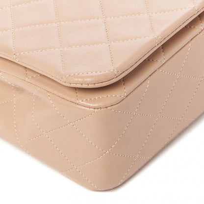 Chanel Lambskin Quilted Small Single Flap Beige 5 of 9