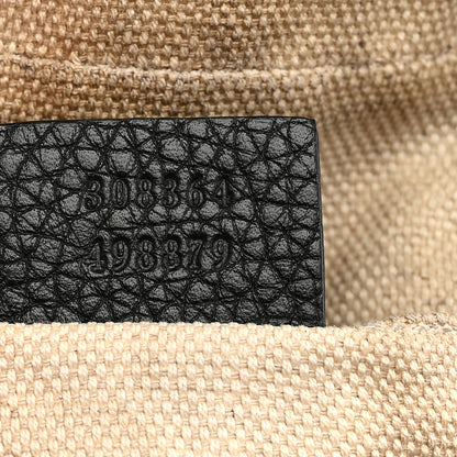 Gucci Pebbled Calfskin Small Soho Disco Bag Black 7 of 12