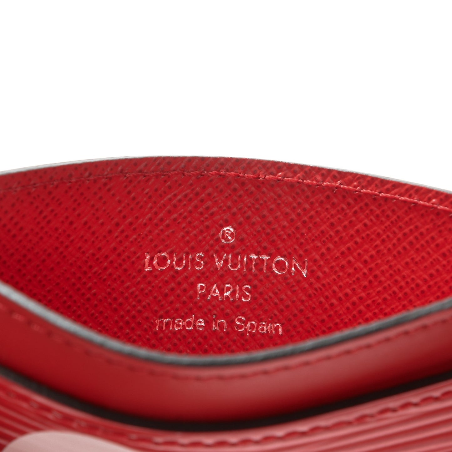 X SUPREME Epi Card Holder Red