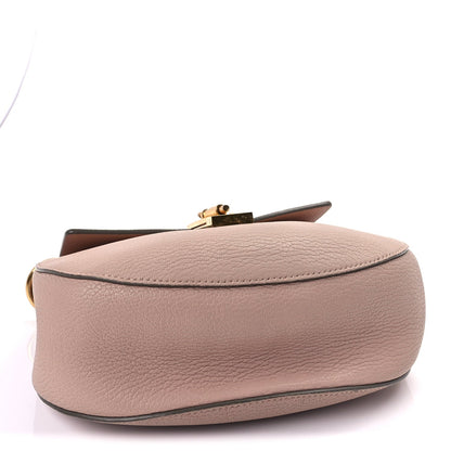 Chloe Grained Lambskin Medium Drew Shoulder Bag Cement Pink 3 of 8