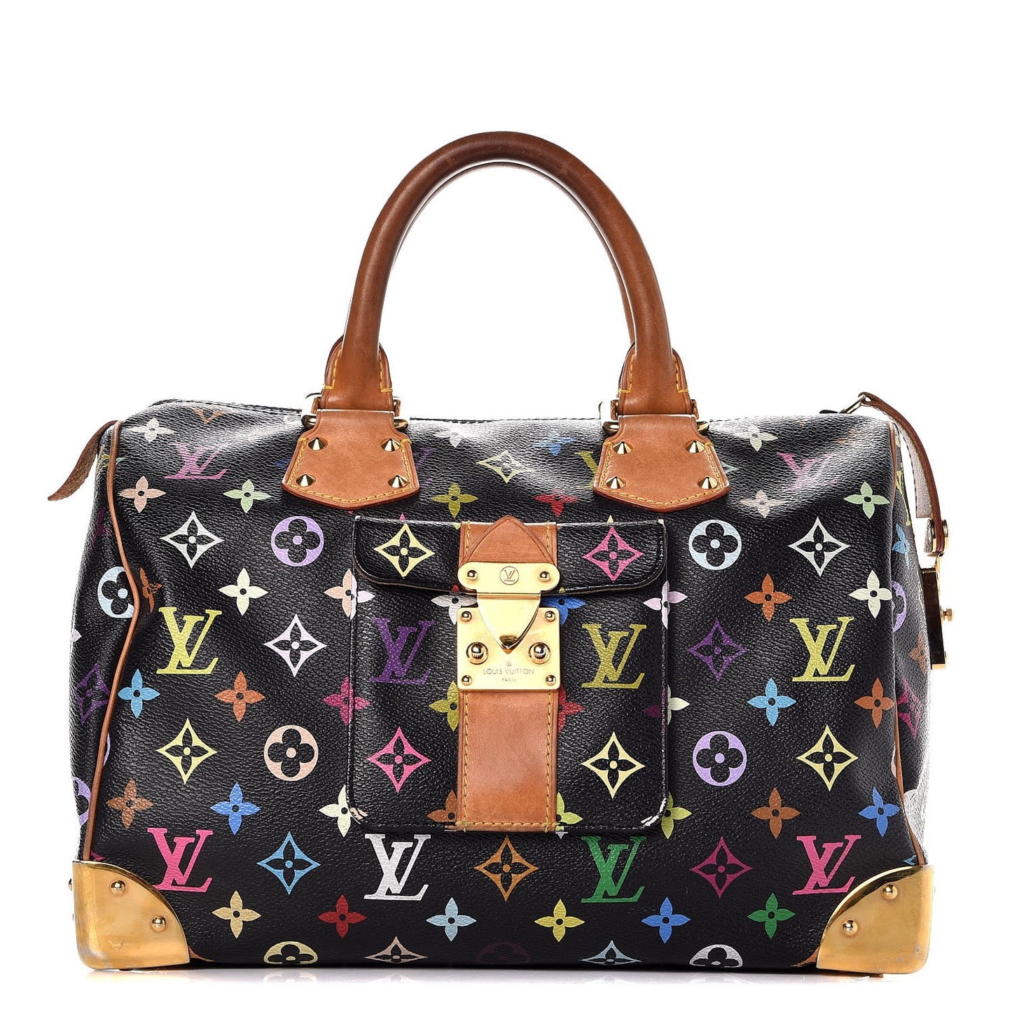 Monogram Multicolor Speedy 30 Black