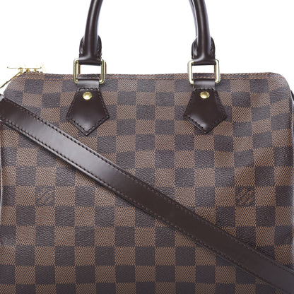 Louis Vuitton Damier Ebene Speedy Bandouliere 25 8 of 15