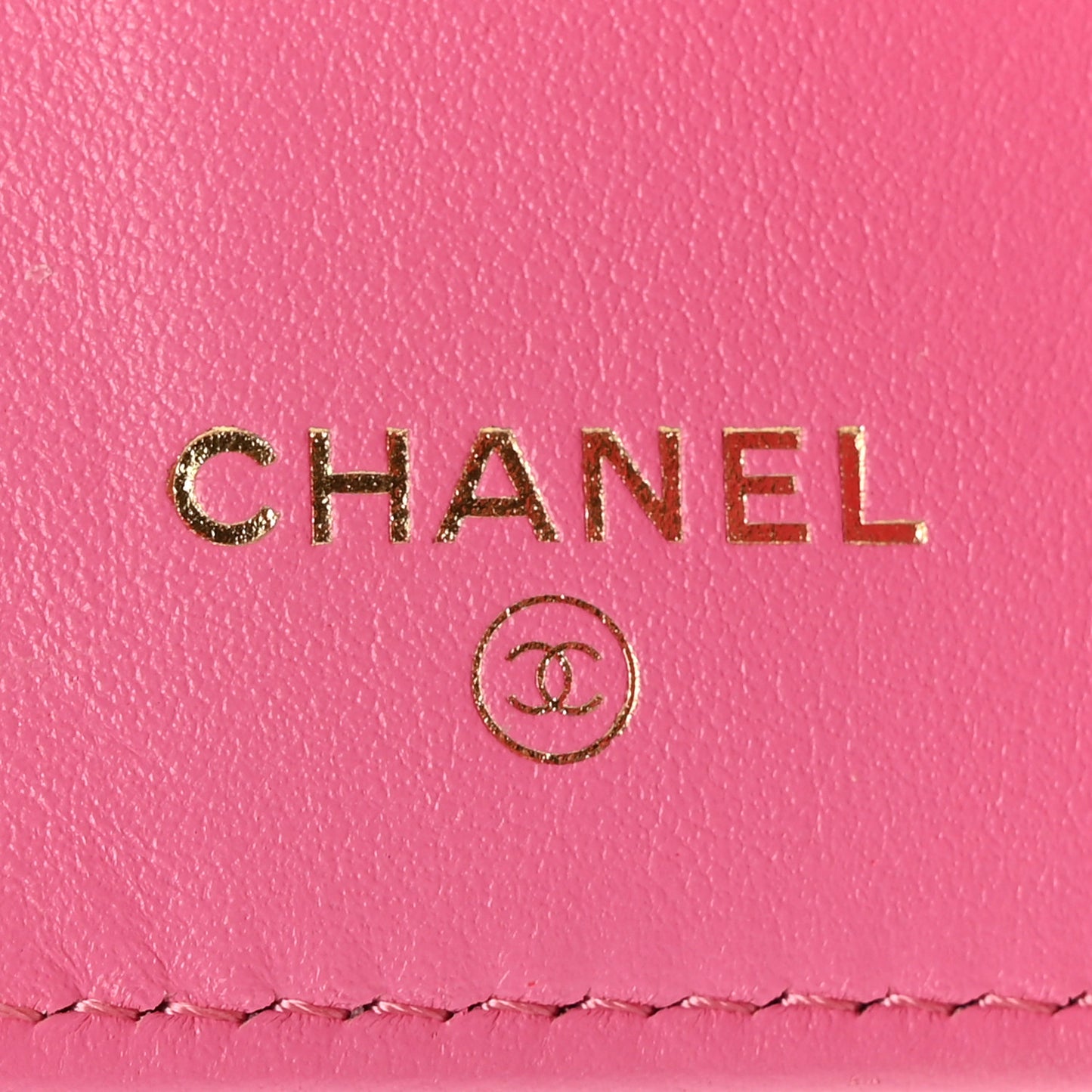 Caviar Quilted Medium Flap Wallet Pink