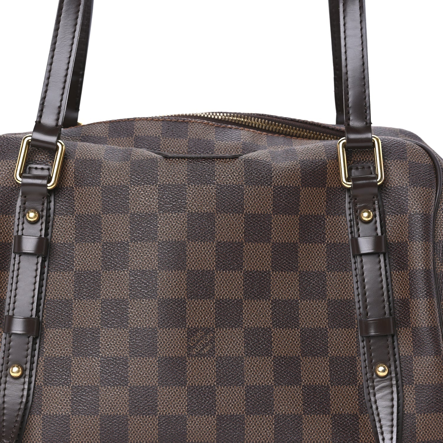 Louis Vuitton Damier Ebene Rivington GM 6 of 7