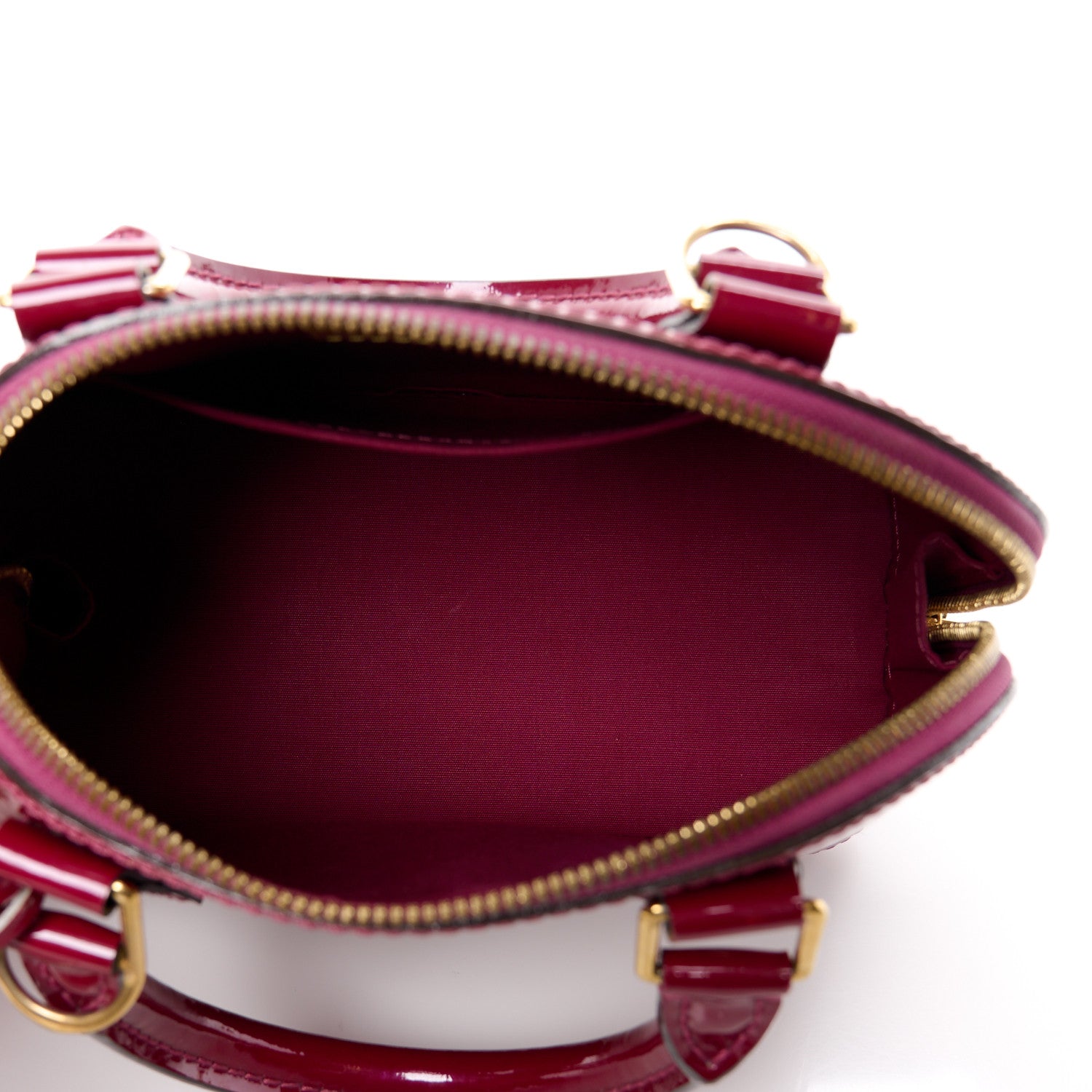 Louis Vuitton Vernis Alma BB Rose Indien 5 of 12