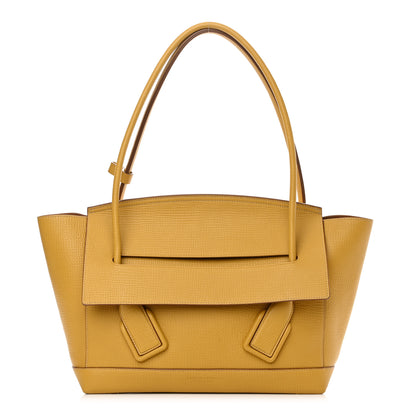 Bottega Veneta Grainy Calfskin Small Arco Curry 1 of 13
