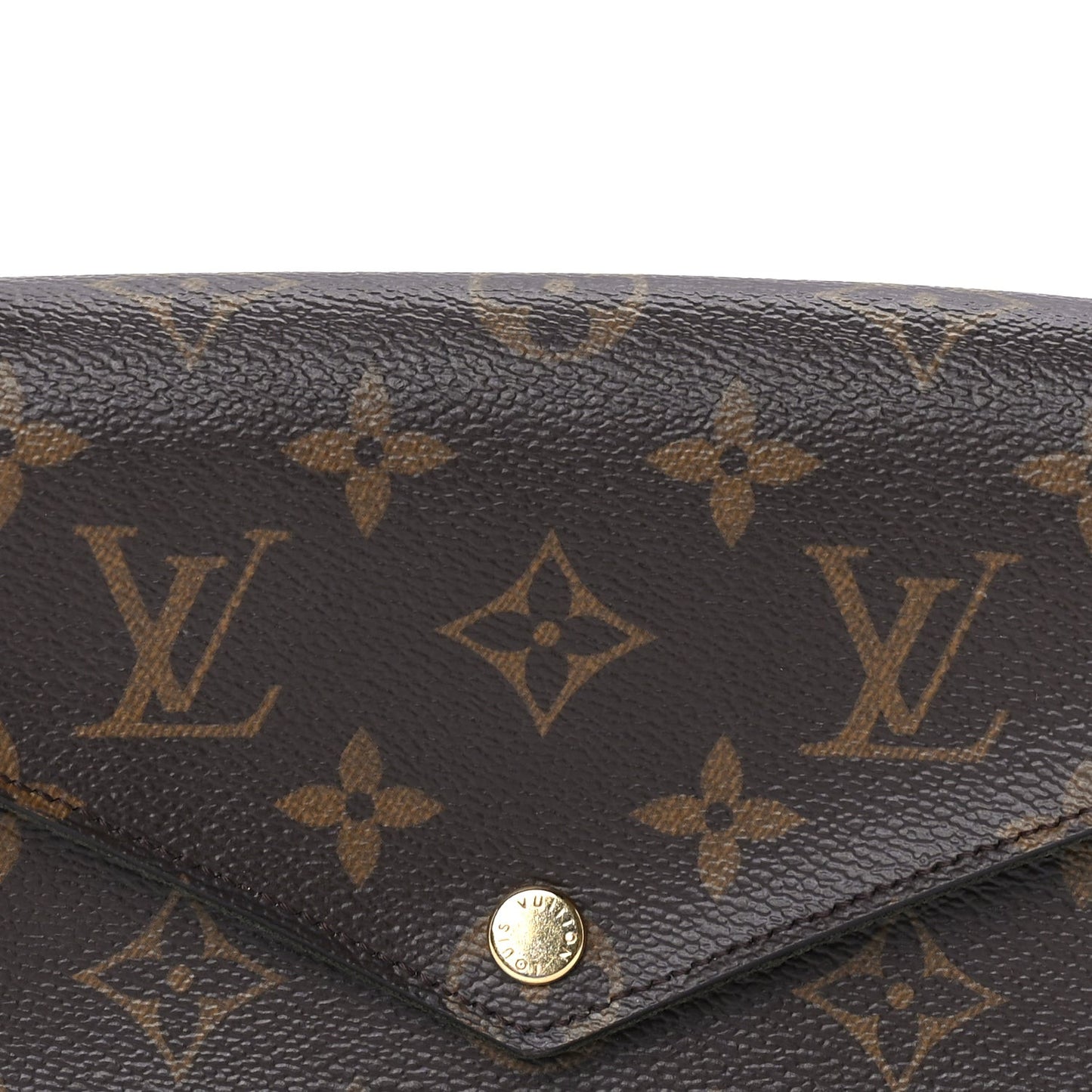 Monogram Felicie Strap & Go  Kaki