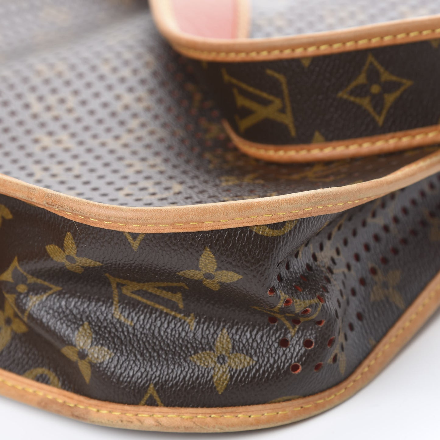 Monogram Perforated Musette Orange