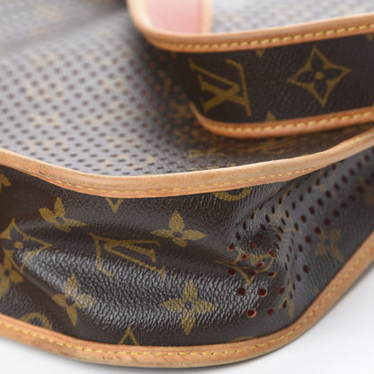 Louis Vuitton Monogram Perforated Musette Orange 10 of 14