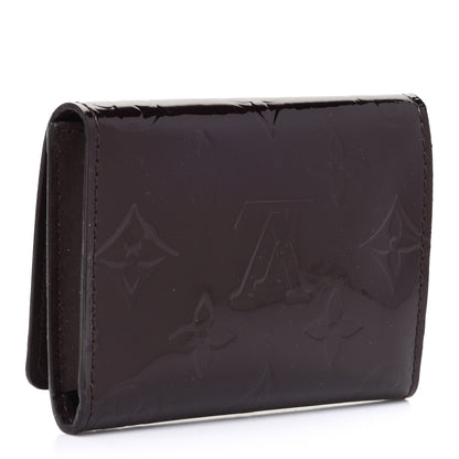 Louis Vuitton Vernis Business Card Holder Amarante 3 of 7