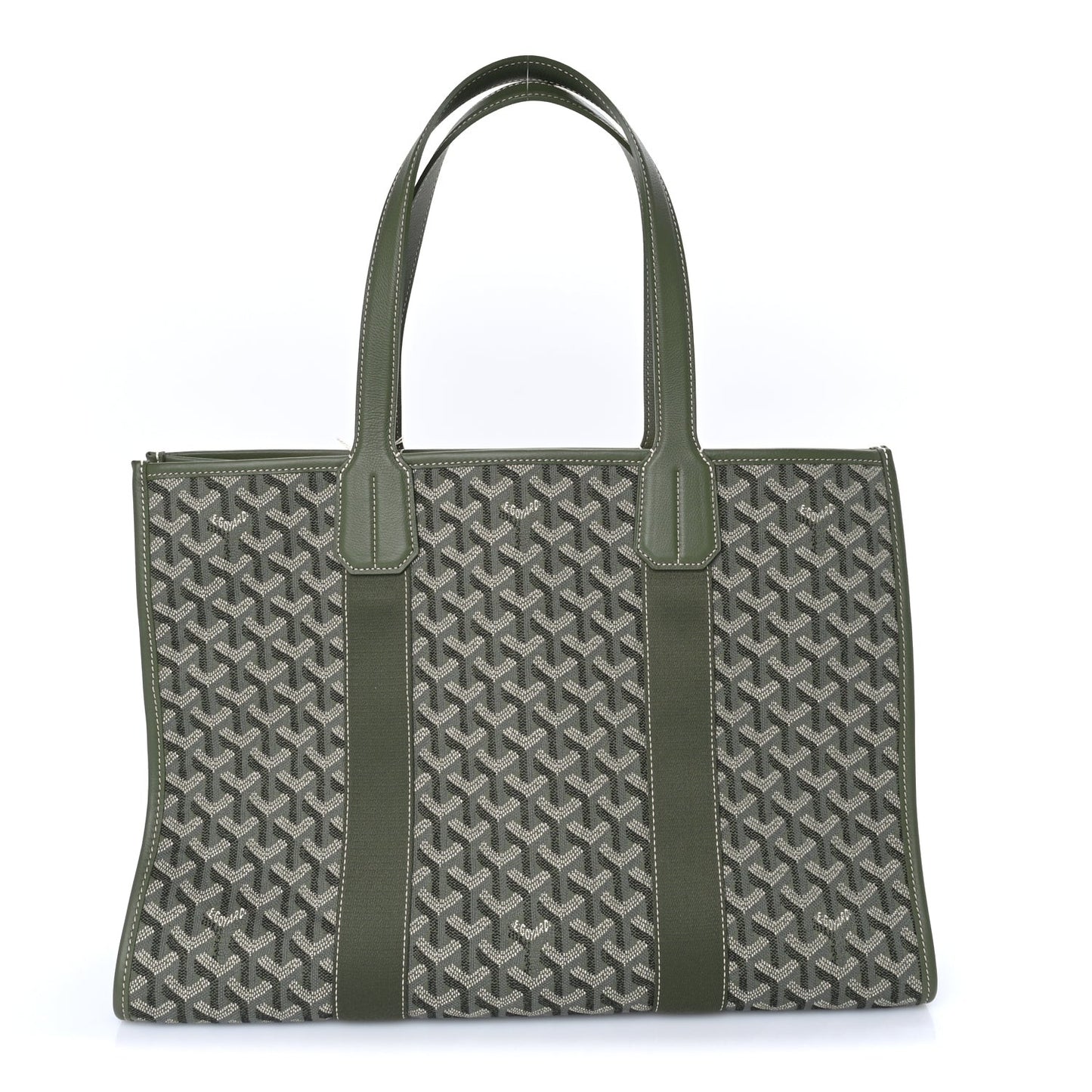 Jacquard Villette MM Tote  Khaki