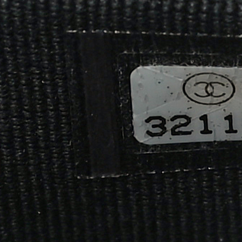 Chanel Lambskin Quilted Top Handle Flap Clutch With Chain Black 7 of 12