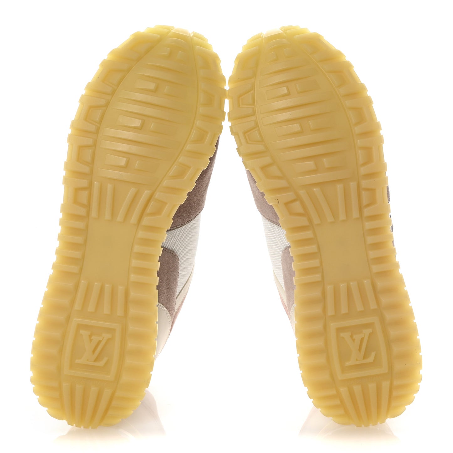 Suede Mesh Run Away Sneakers 40 White Grey