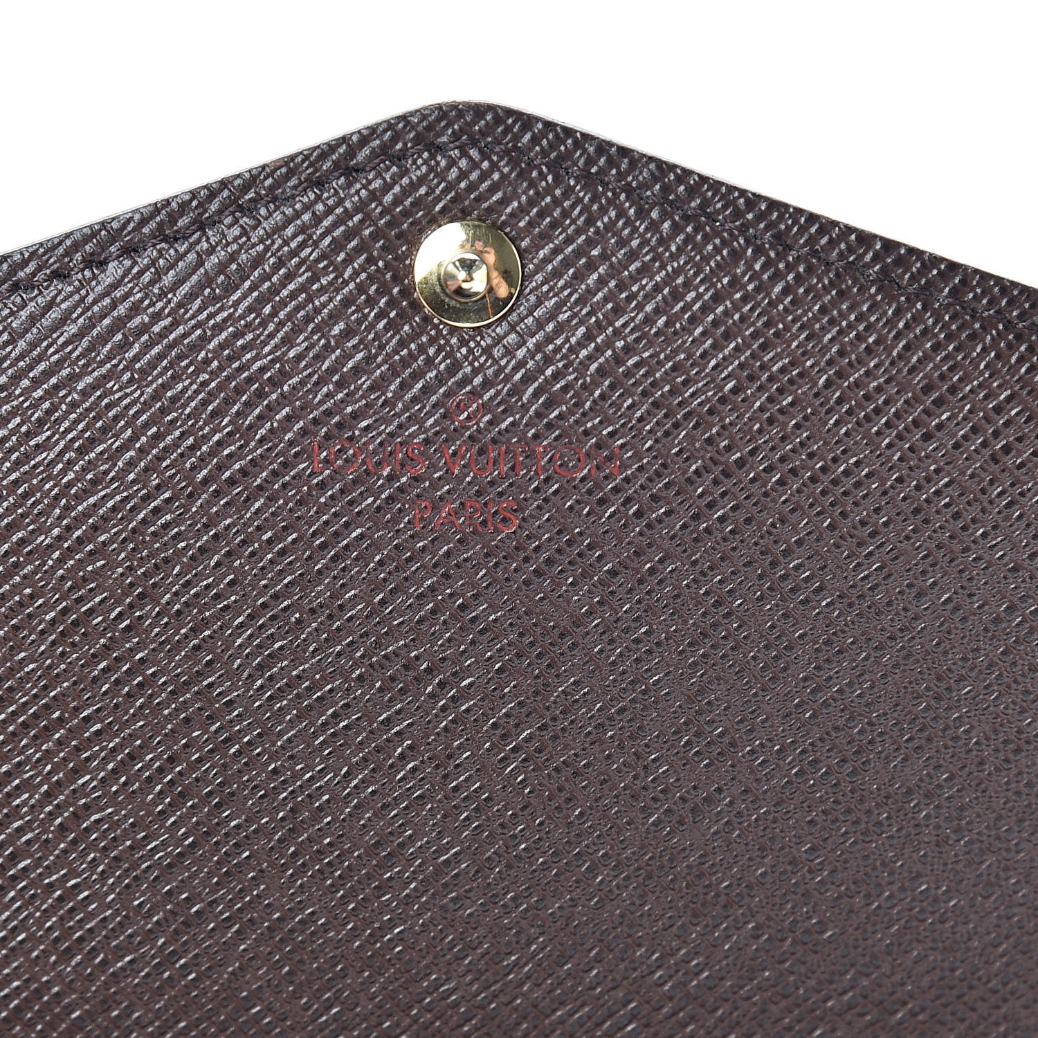 Louis Vuitton Damier Ebene Sarah Wallet NM 6 of 10