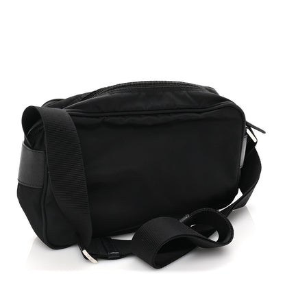 Prada Tessuto Nylon Triangle Shoulder Bag Black 2 of 8