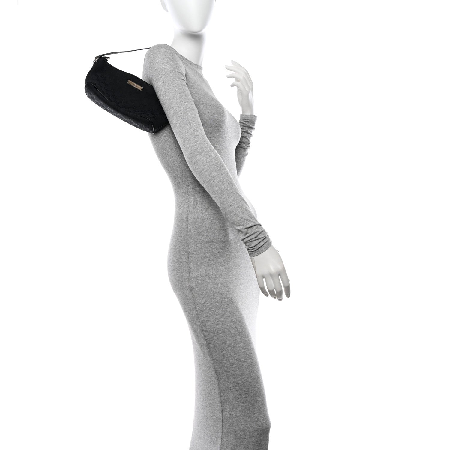 Gucci Monogram Boat Pochette Black 2 of 11