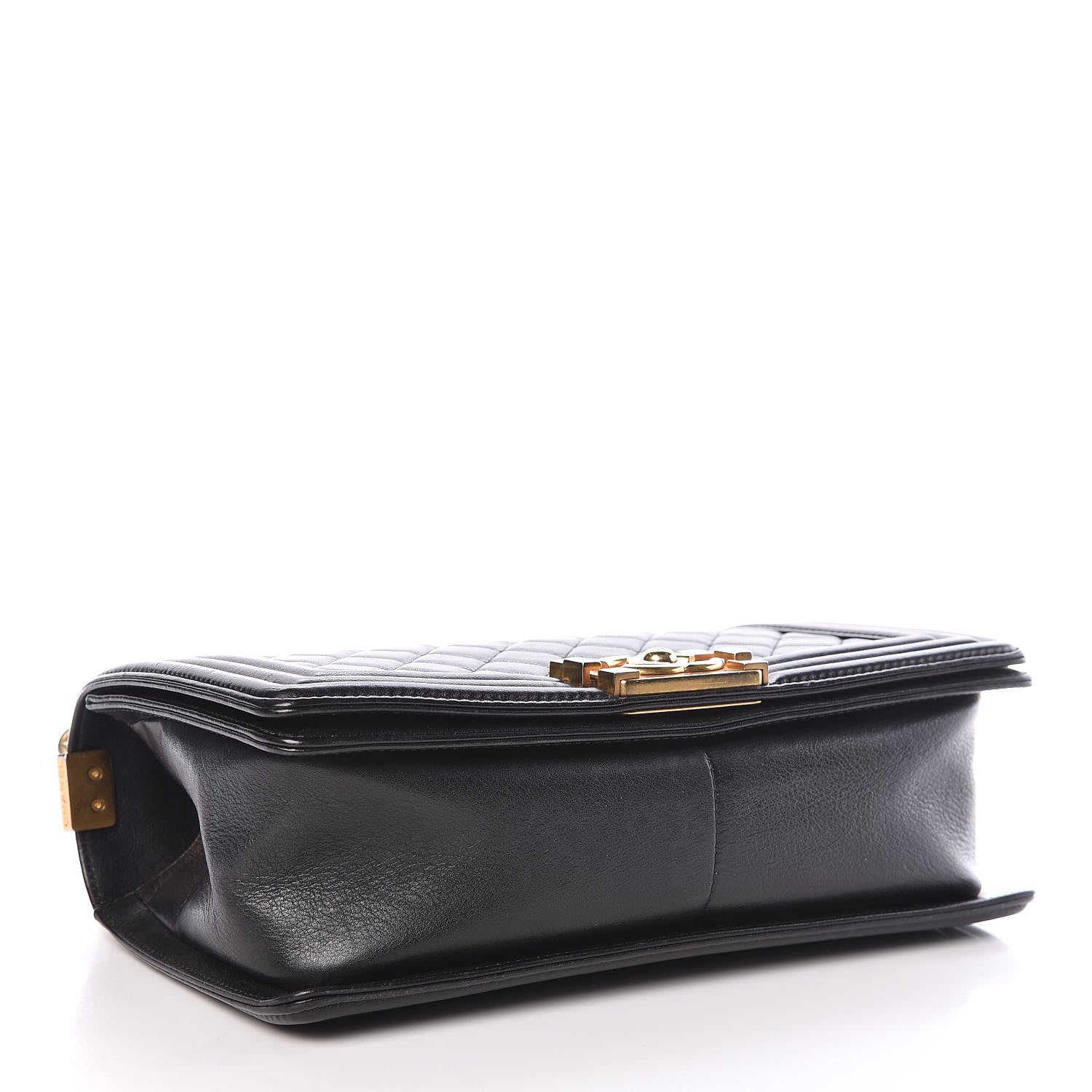 Chanel Calfskin Quilted Medium Boy Flap Black 4 of 9