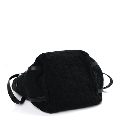 Chanel Canvas Small Double Face Tote  Black 3 of 8