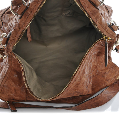 Givenchy Tumbled Sheepskin Large Pandora Brown 5 of 6