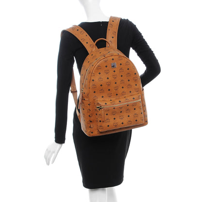 MCM Visetos Medium Stark Backpack Cognac 2 of 15