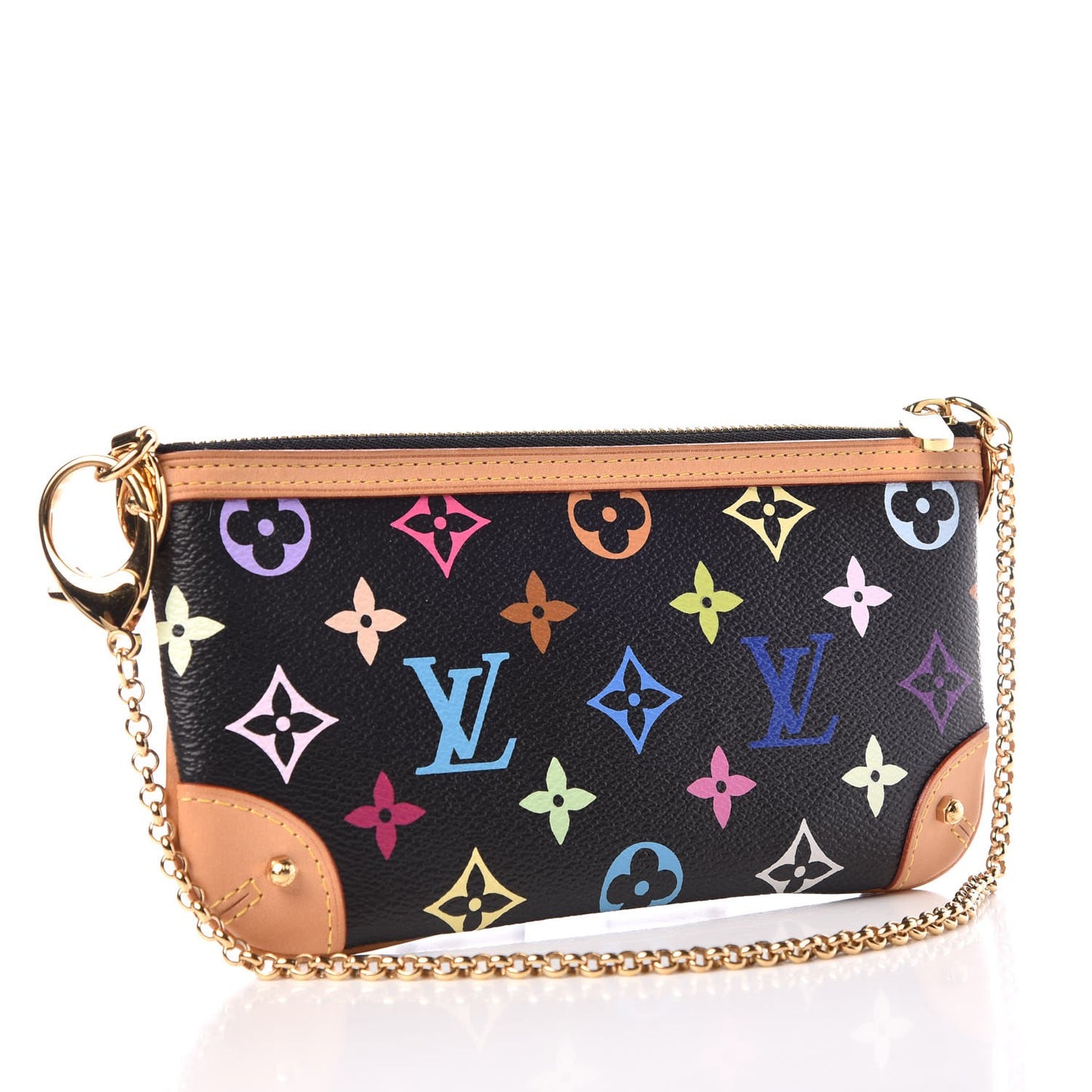 Monogram Multicolor Pochette Milla MM Black