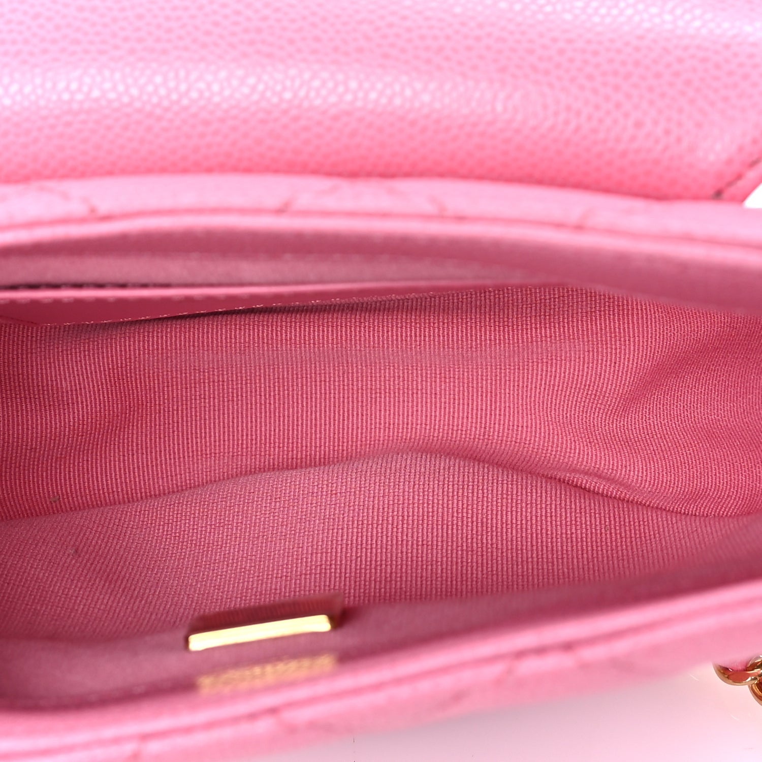 Chanel Caviar Quilted Mini Messenger Flap Pink 4 of 7