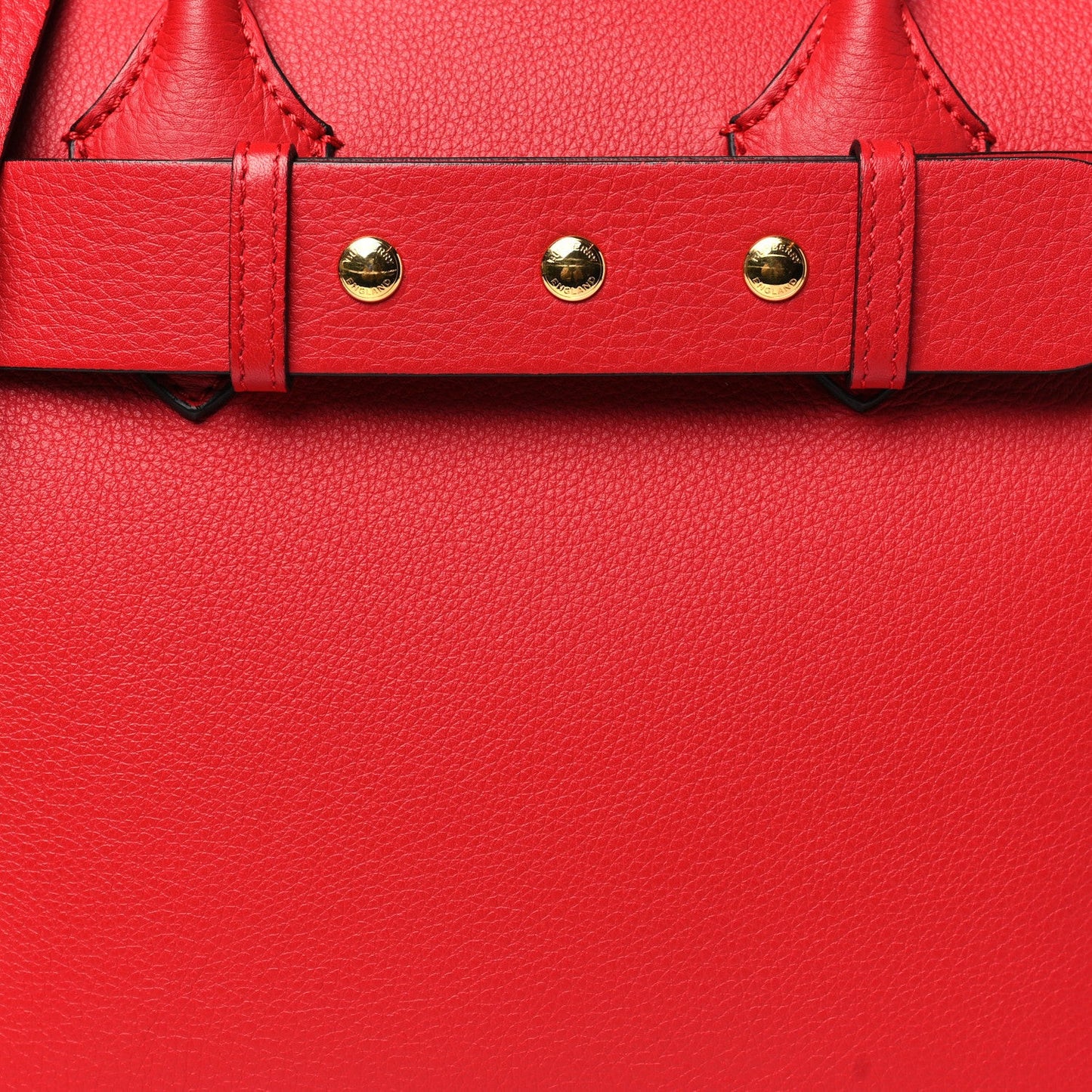 Soft Grain Calfskin Small Belt Bag Marais Bright Military Red