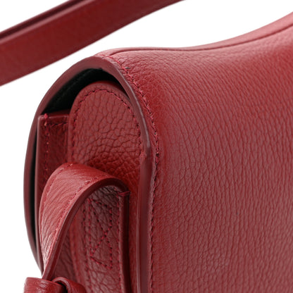 Burberry Calfskin Mini Rocking Horse Crossbody Dark Red 10 of 12