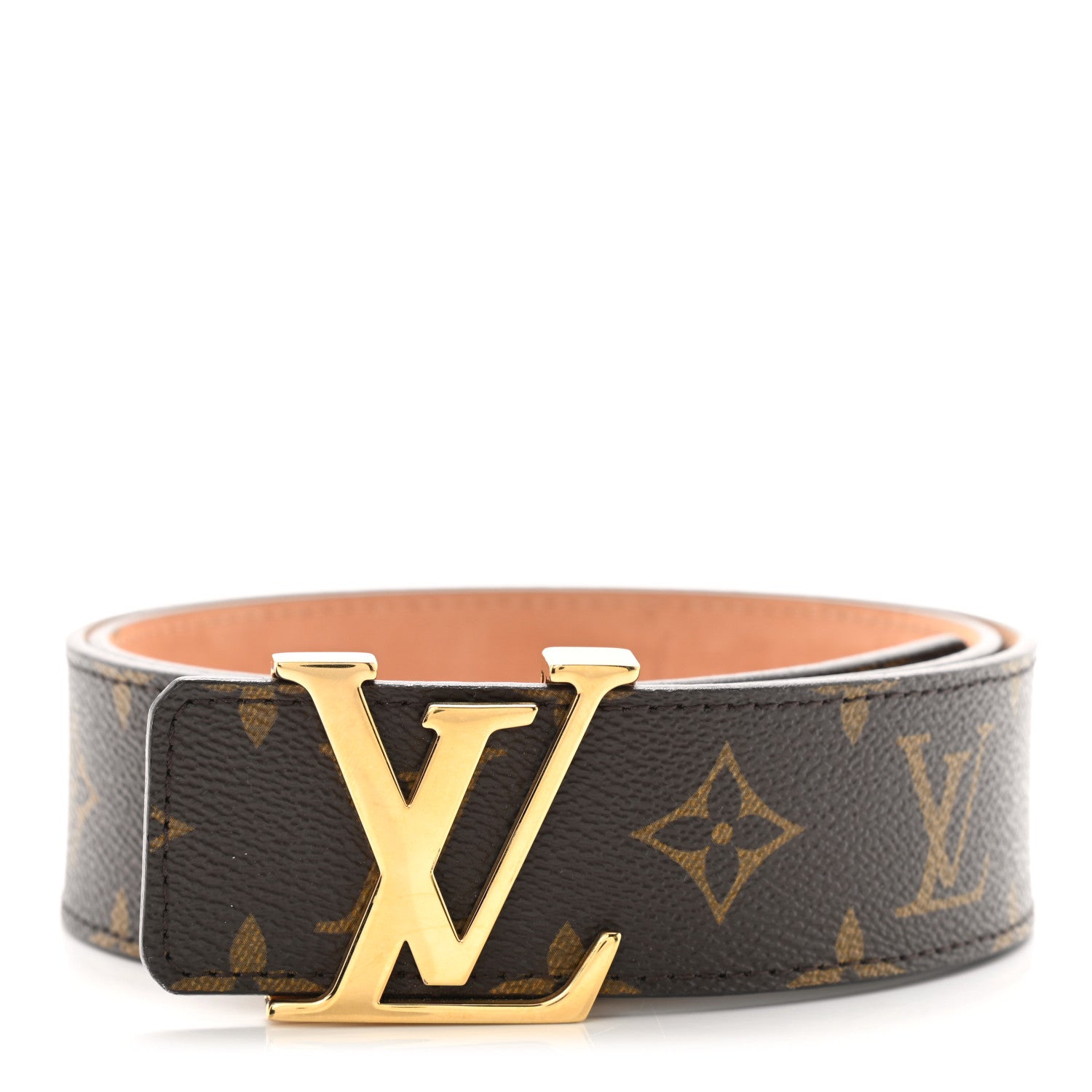 Louis Vuitton Monogram 40mm LV Initiales Belt 80 32 1 of 7